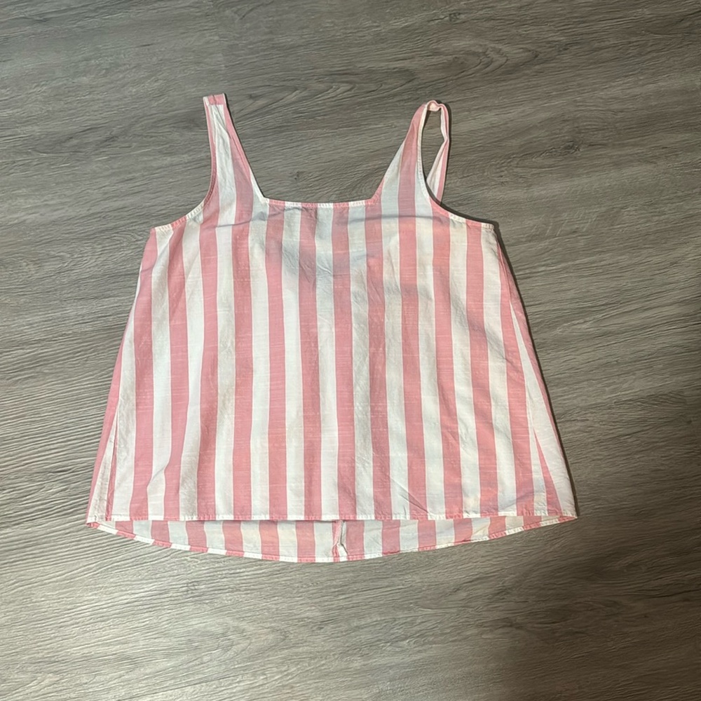 LOFT Striped Tank Top